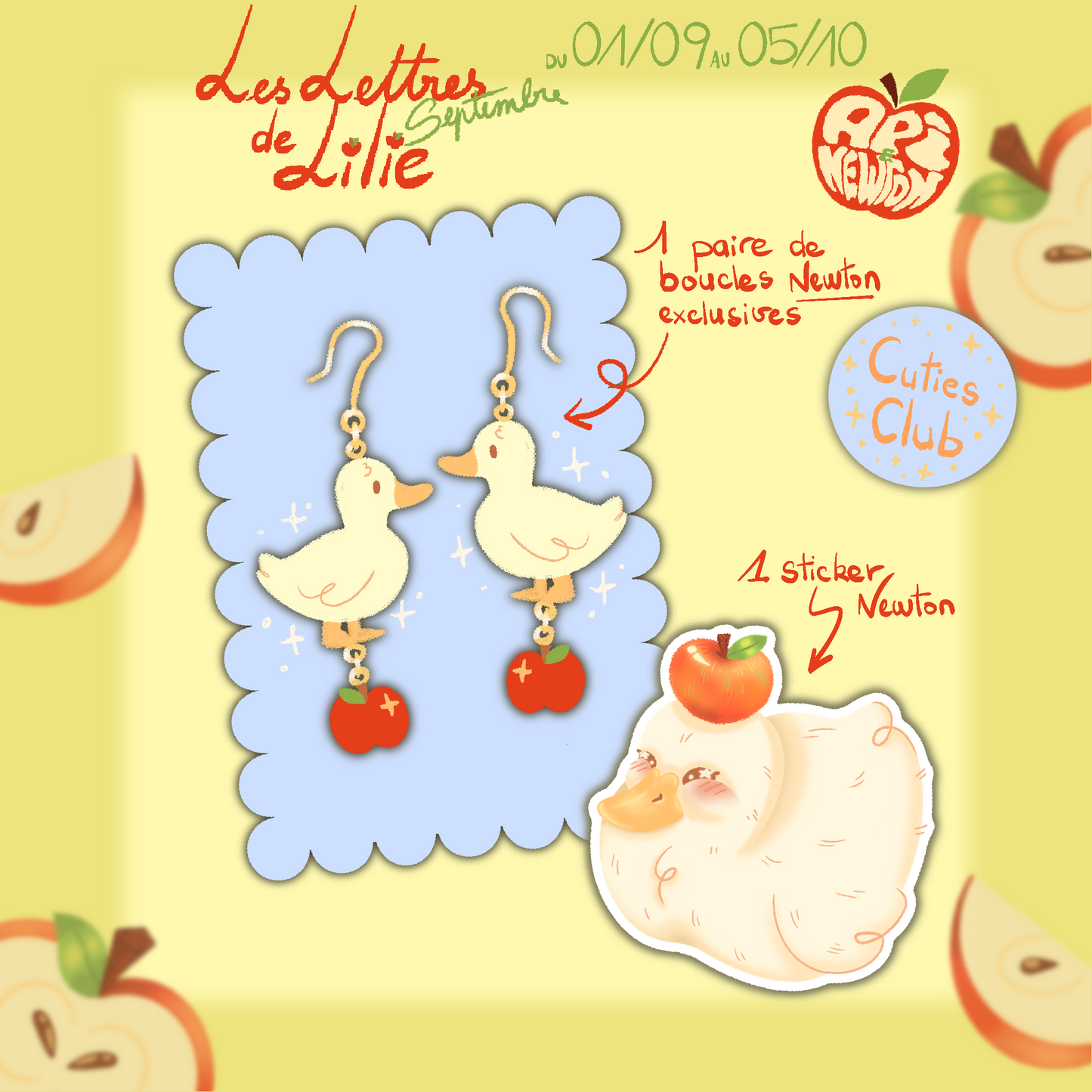 Mail Club - Stickers Club Lilie Doigts de Fée