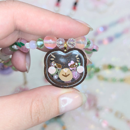 Collier Ourson Fraise Ma boutique