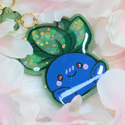 Porte-clés PokeMonster / Herbe Lilie Doigts de Fée