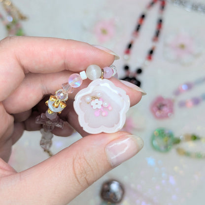 Collier Sakura Rose Clair Ma boutique