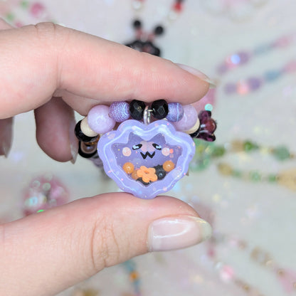 Collier Chauve-souris Lilas Ma boutique