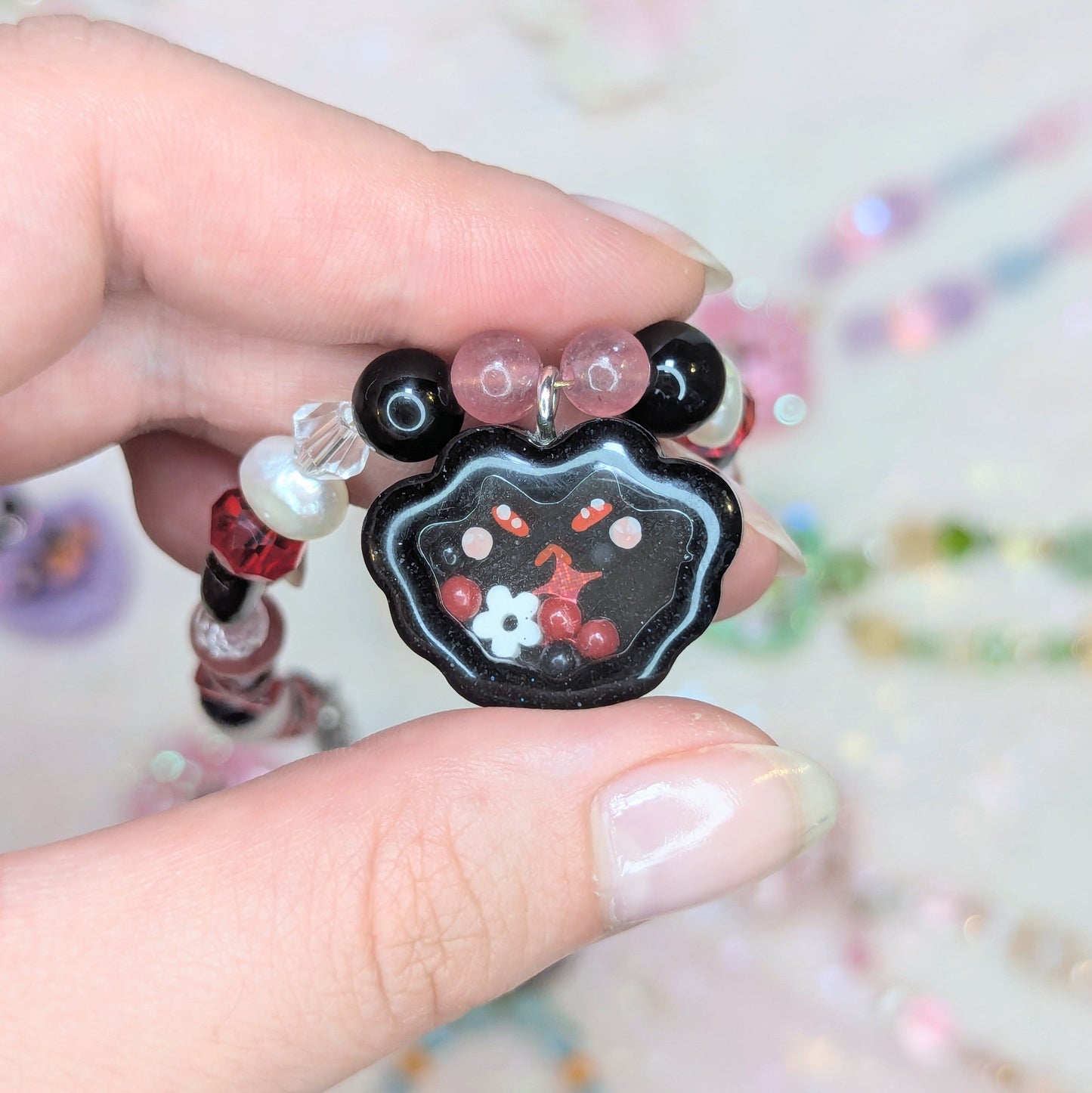 Collier Chauve-souris Noire Ma boutique