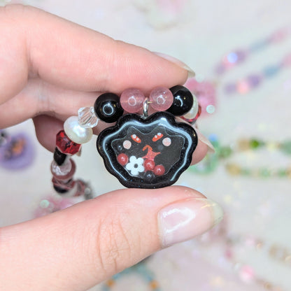 Collier Chauve-souris Noire Ma boutique