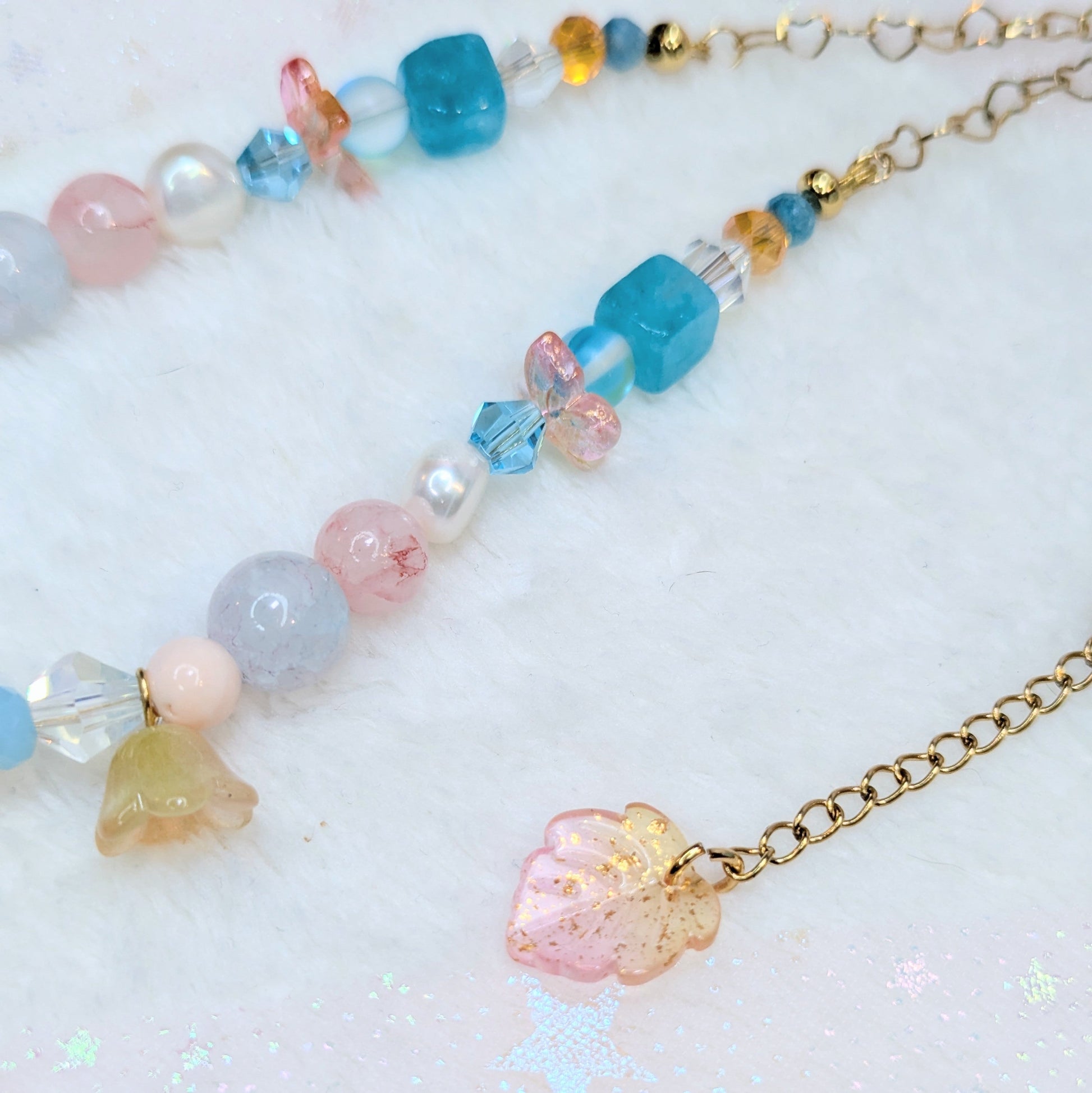 Collier Ourson Bleu Ma boutique