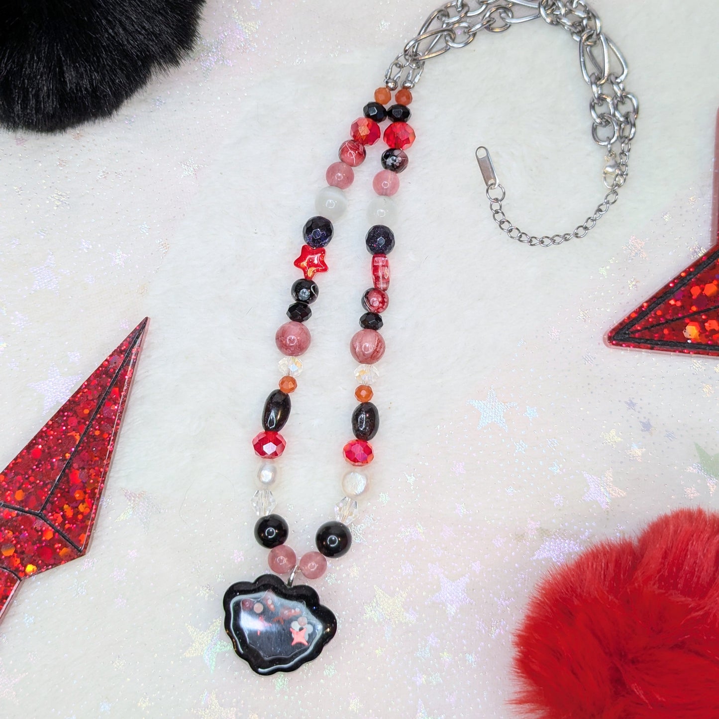 Collier Chauve-souris Noire Ma boutique