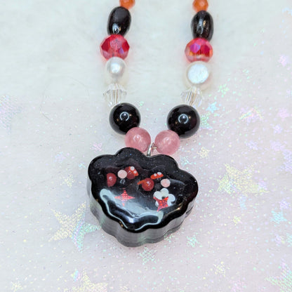 Collier Chauve-souris Noire Ma boutique