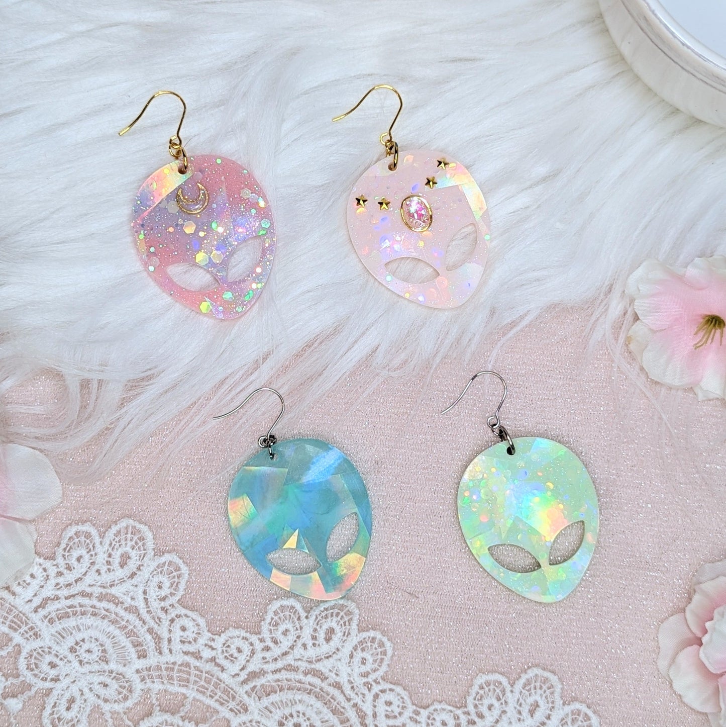 Boucles Alien Lilie Doigts de Fée