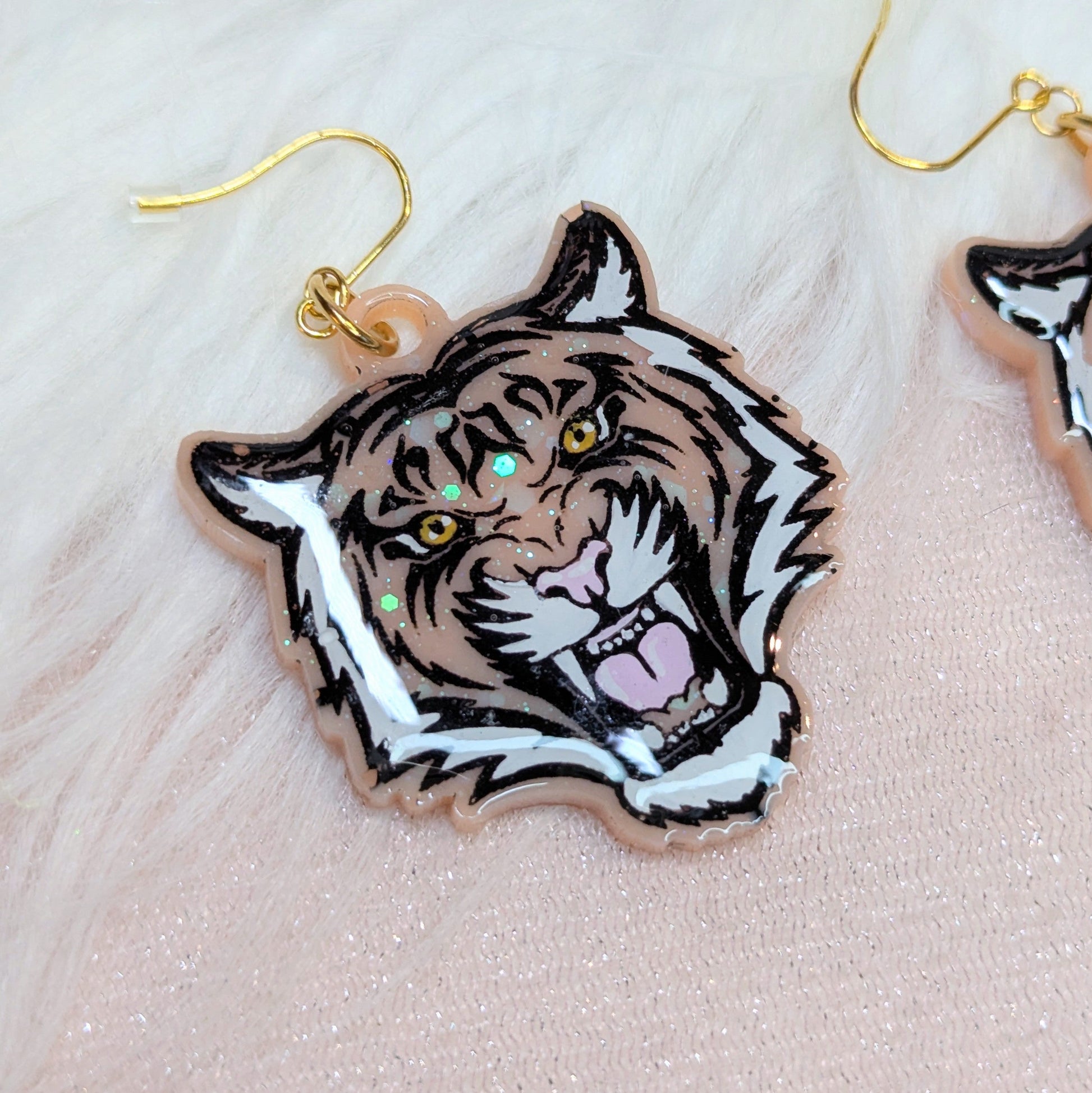 Boucles Tigre Lilie Doigts de Fée