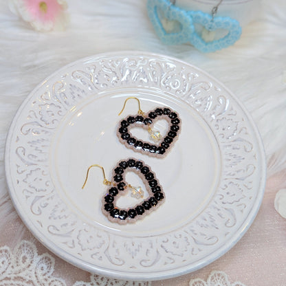 Boucles Noiraude Coeur Lilie Doigts de Fée