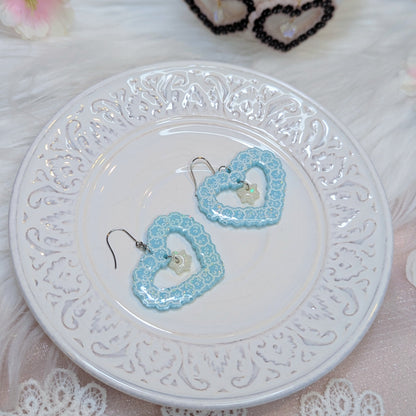 Boucles Noiraude Coeur Lilie Doigts de Fée