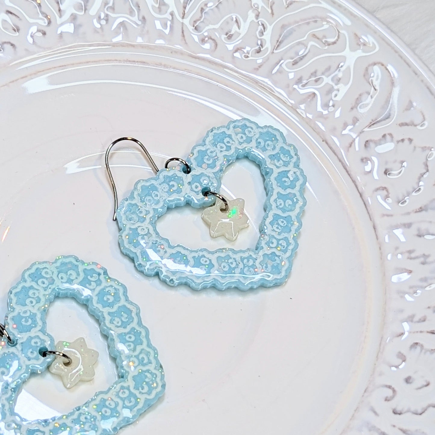 Boucles Noiraude Coeur Lilie Doigts de Fée