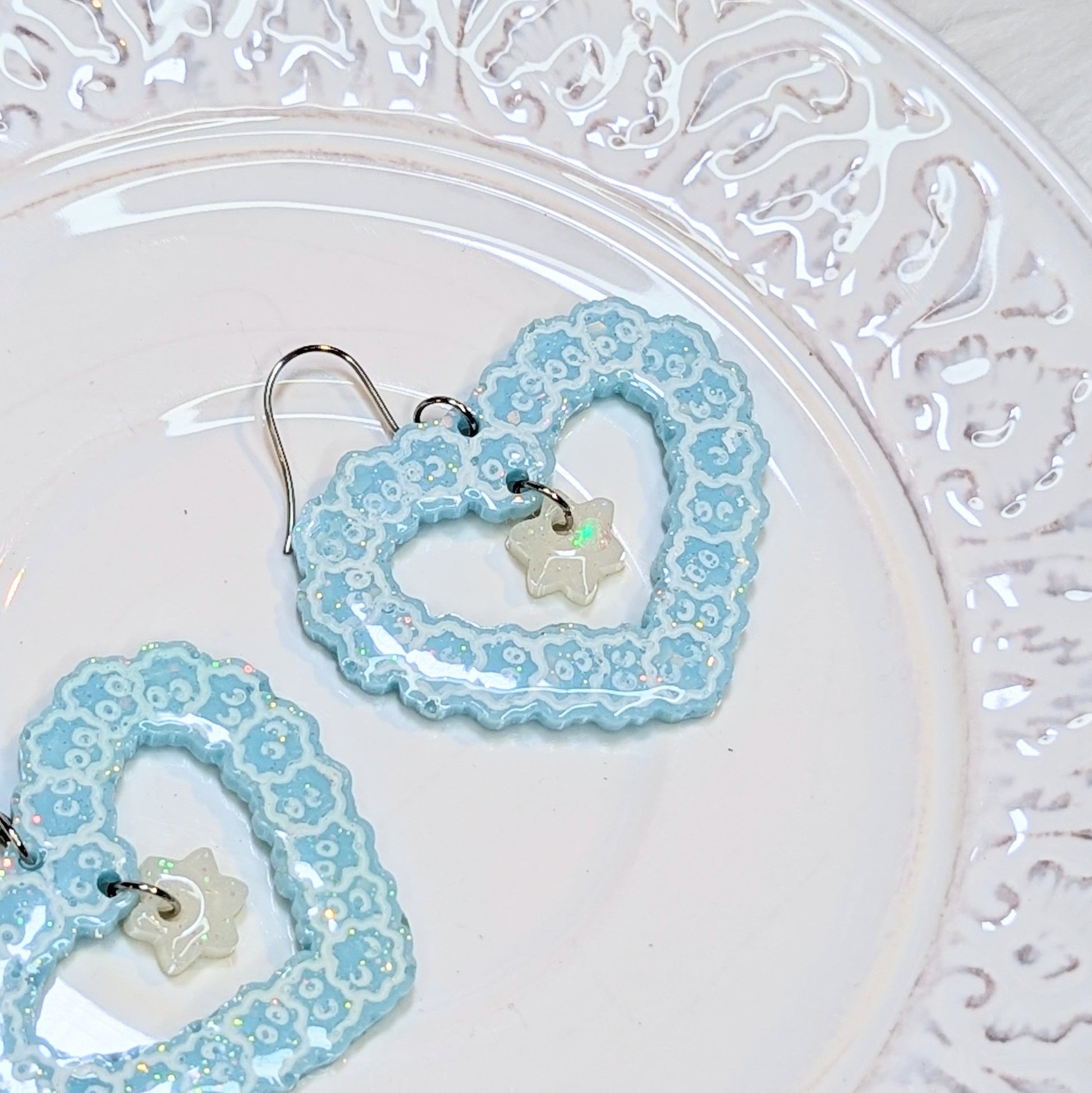 Boucles Noiraude Coeur Lilie Doigts de Fée