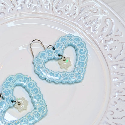 Boucles Noiraude Coeur Lilie Doigts de Fée
