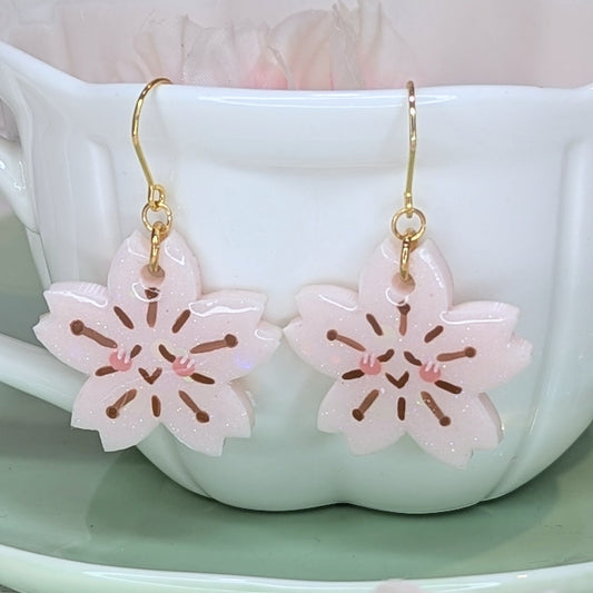 Boucles Sakura Lilie Doigts de Fée