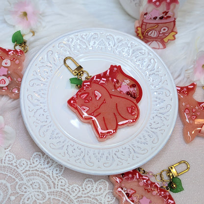 Porte-clés Cookies Fraise / Bulbi Lilie Doigts de Fée