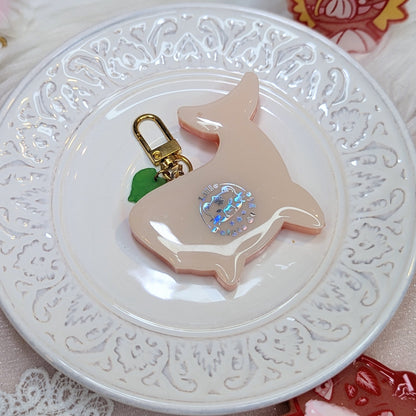 Porte-clés Cookies Fraise / Requin Lilie Doigts de Fée