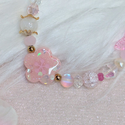 Bracelet Sakura Rose Claire Lilie Doigts de Fée
