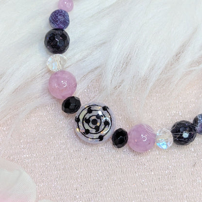 Bracelet Pupille Ninja Violet Lilie Doigts de Fée
