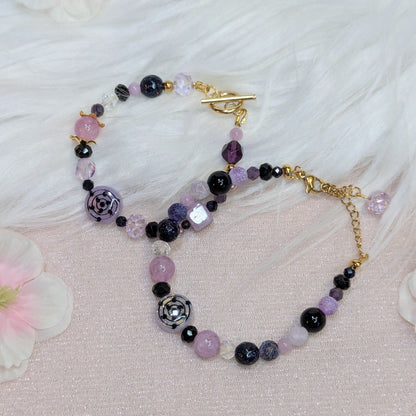 Bracelet Pupille Ninja Violet Lilie Doigts de Fée