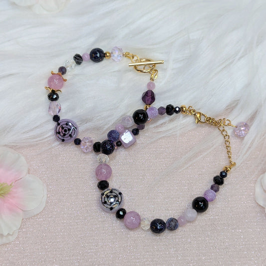 Bracelet Pupille Ninja Violet Lilie Doigts de Fée