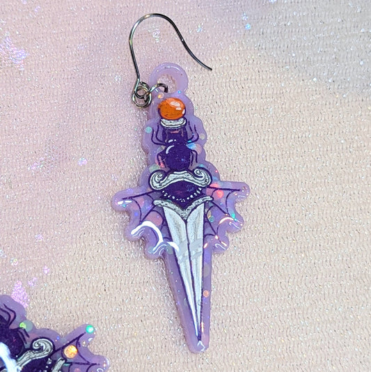 Boucles Dagues Araignées Lilie Doigts de Fée