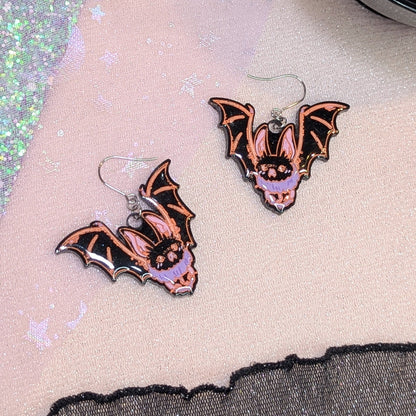 Boucles Chauve-souris Lilie Doigts de Fée