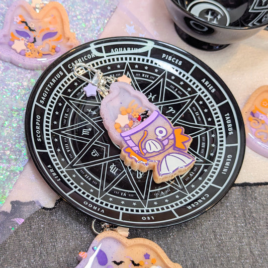 Porte-clés Cookies Spooky / Takoyaki Lilie Doigts de Fée