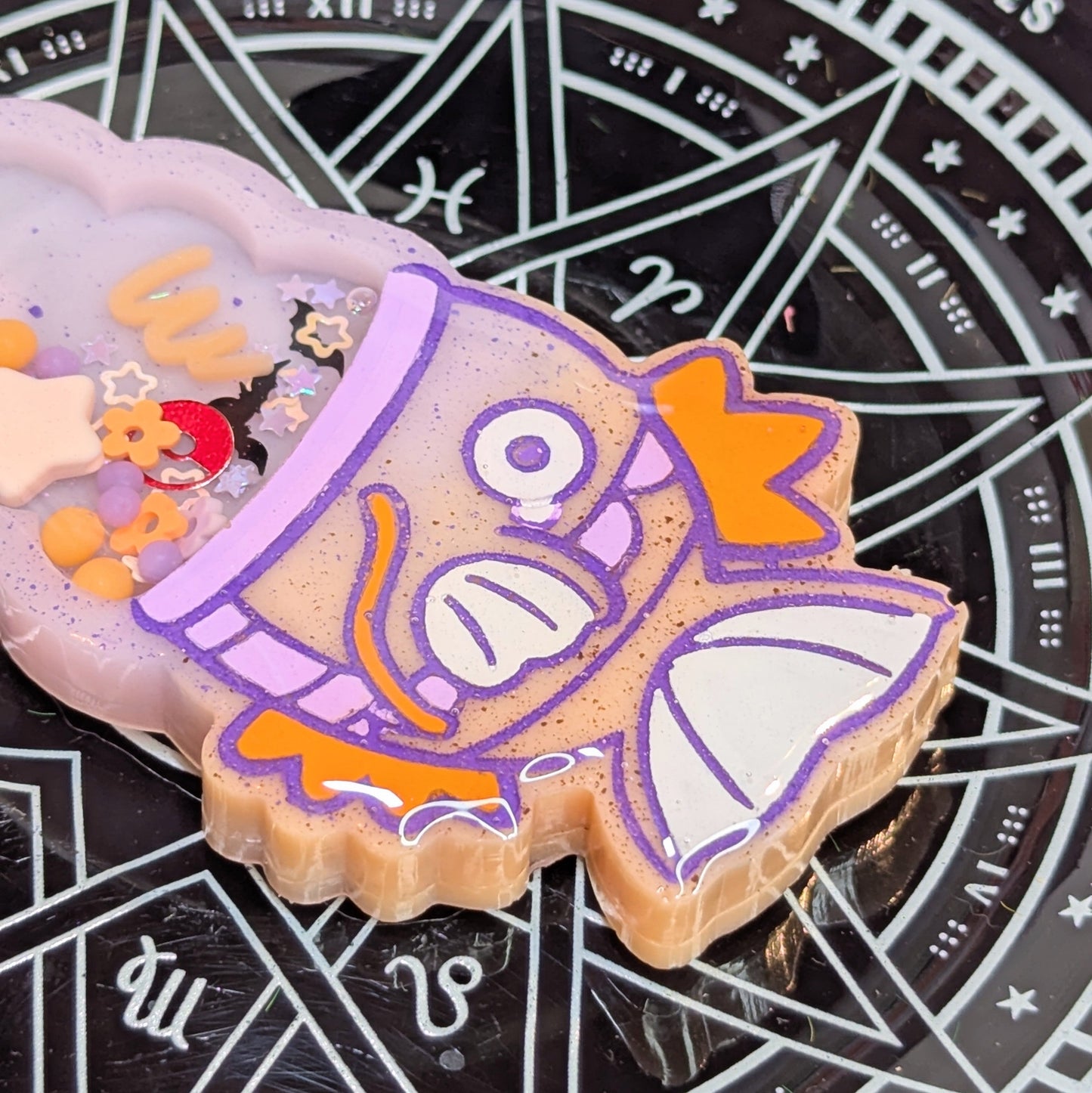 Porte-clés Cookies Spooky / Takoyaki Lilie Doigts de Fée