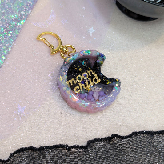 Porte-clés PastelGoth / Lune Lilie Doigts de Fée