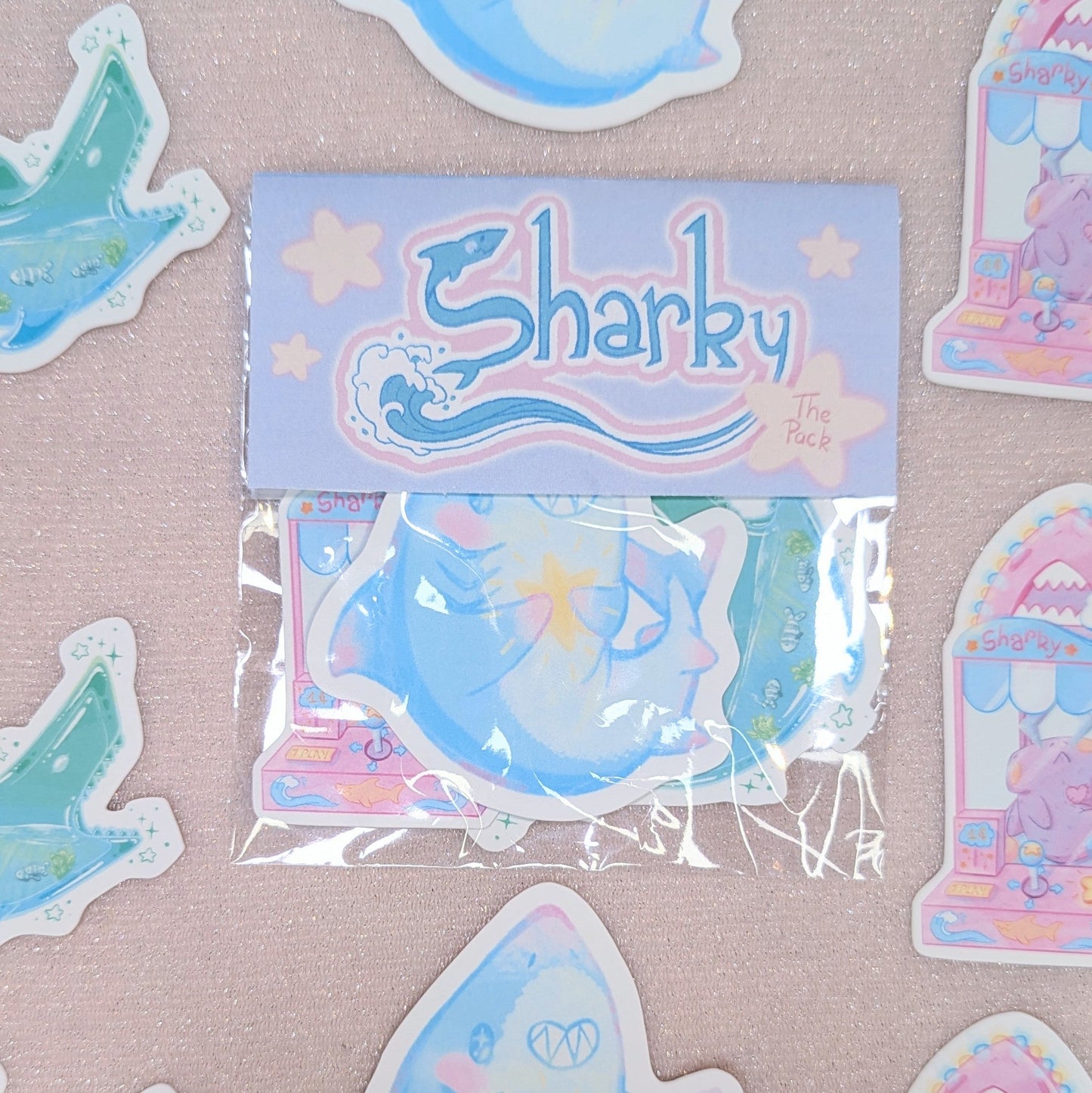 Sharky - PACK de 3 Lilie Doigts de Fée