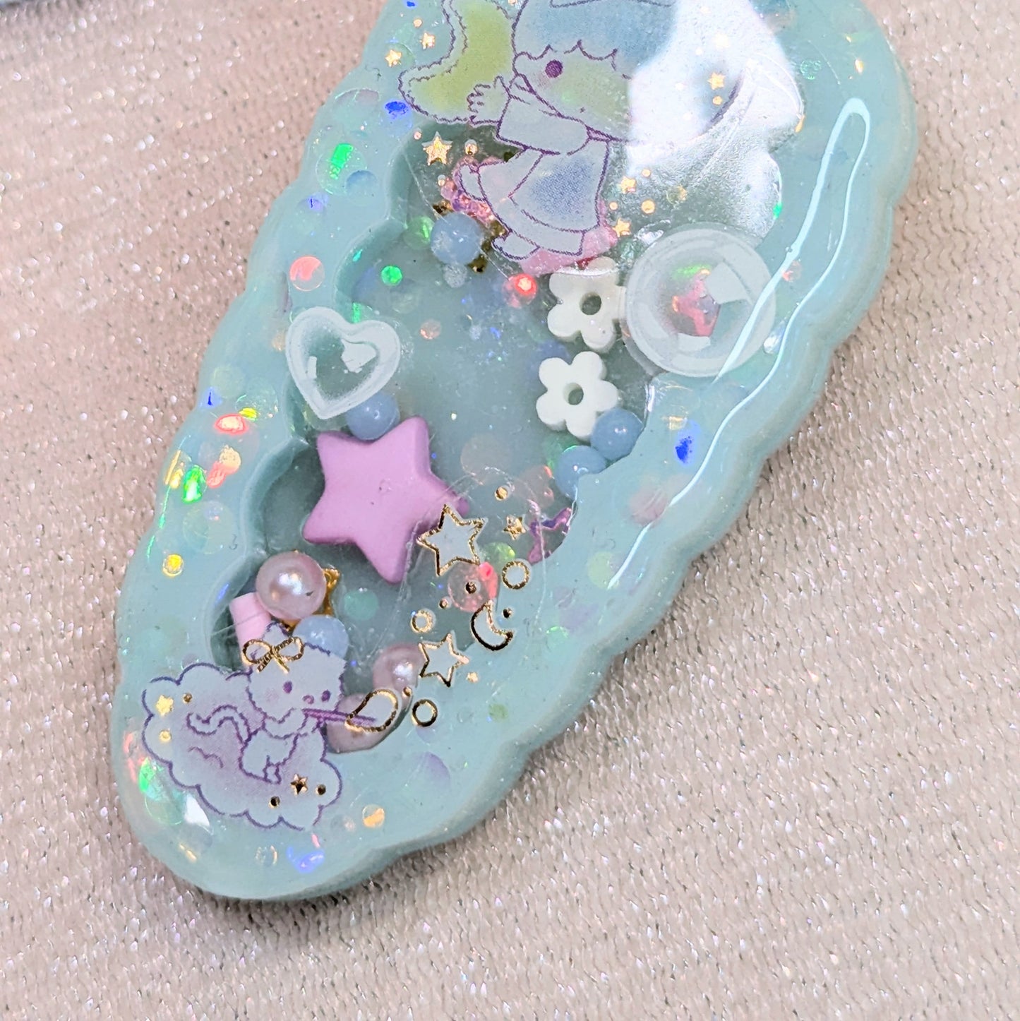Barrettes Pingouin (Copie) Lilie Doigts de Fée