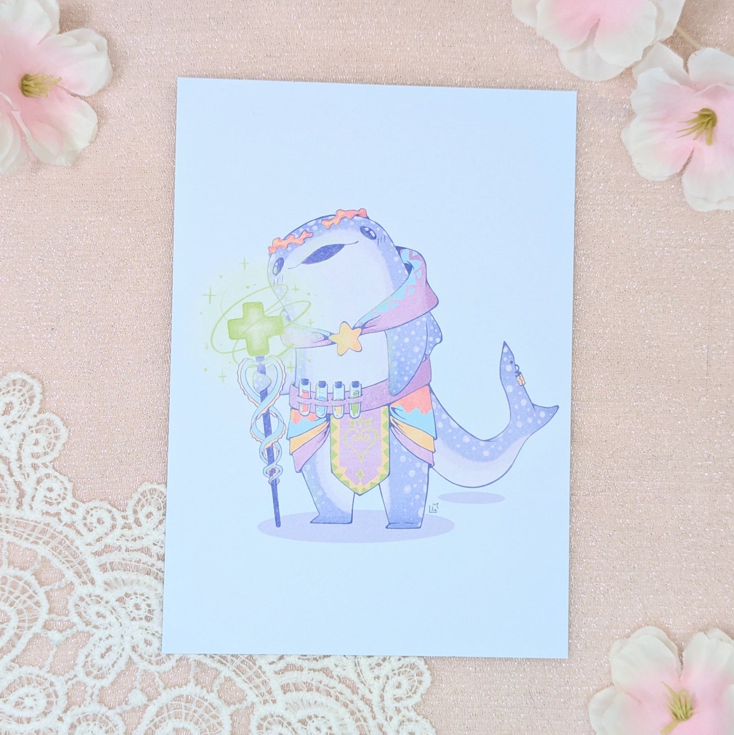 Print Requin Healer Lilie Doigts de Fée