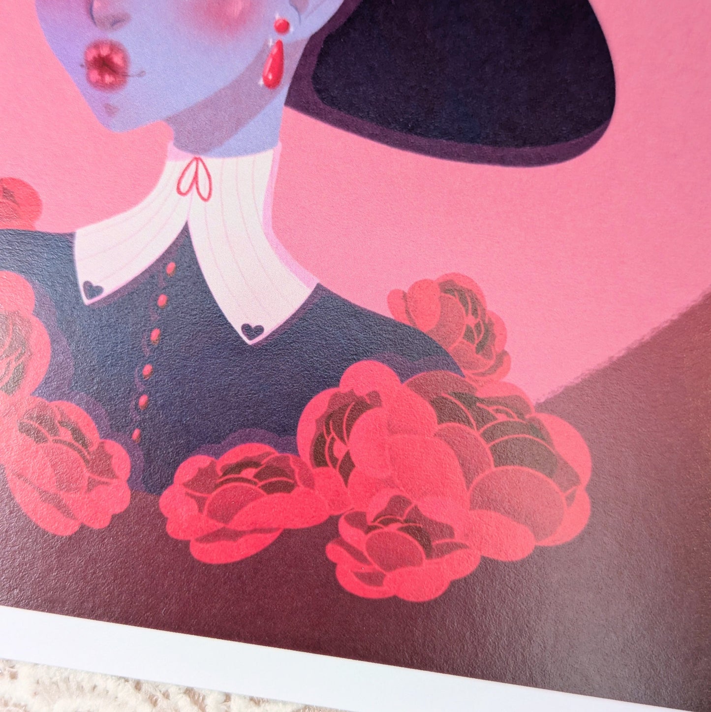 Print Valentine Witch Lilie Doigts de Fée