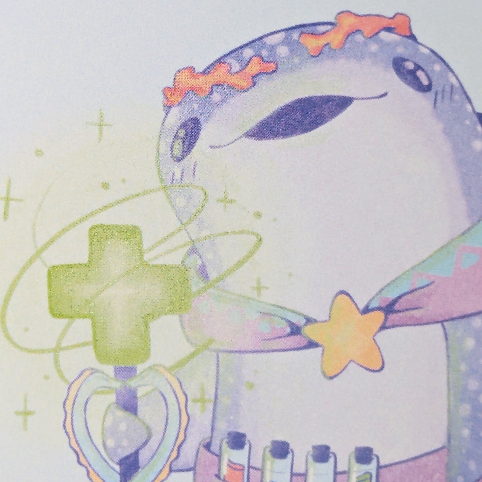 Print Requin Healer Lilie Doigts de Fée