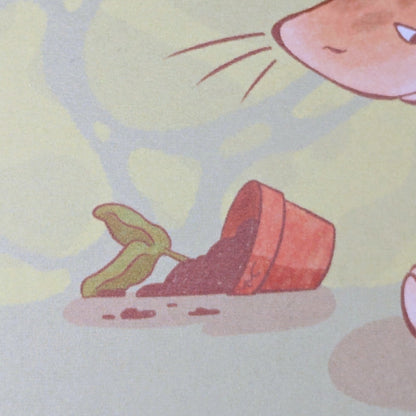 Print Requin Chat Lilie Doigts de Fée