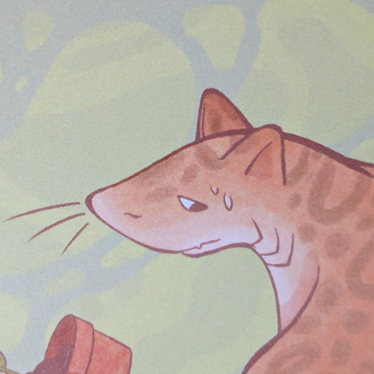 Print Requin Chat Lilie Doigts de Fée