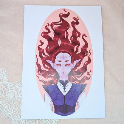 Print Vampire Lilie Doigts de Fée