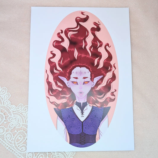 Print Vampire Lilie Doigts de Fée