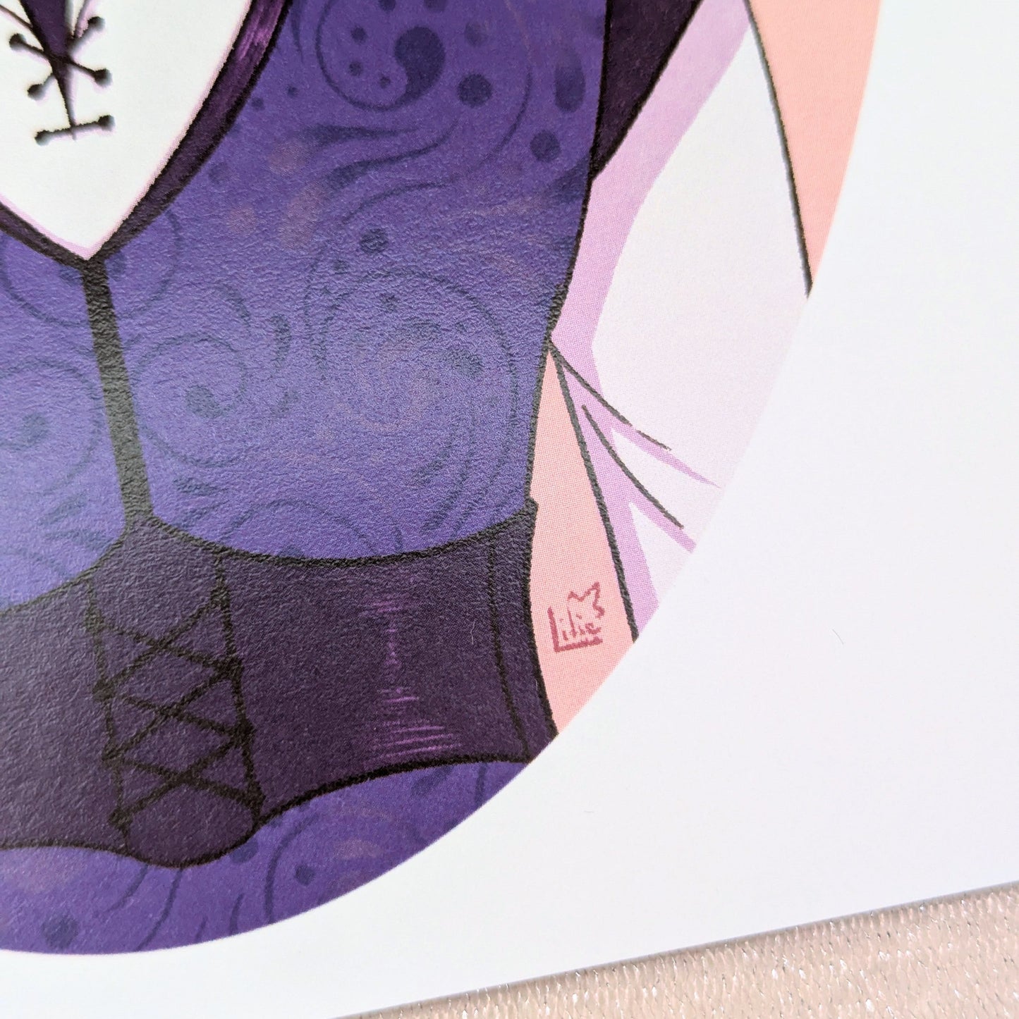 Print Vampire Lilie Doigts de Fée