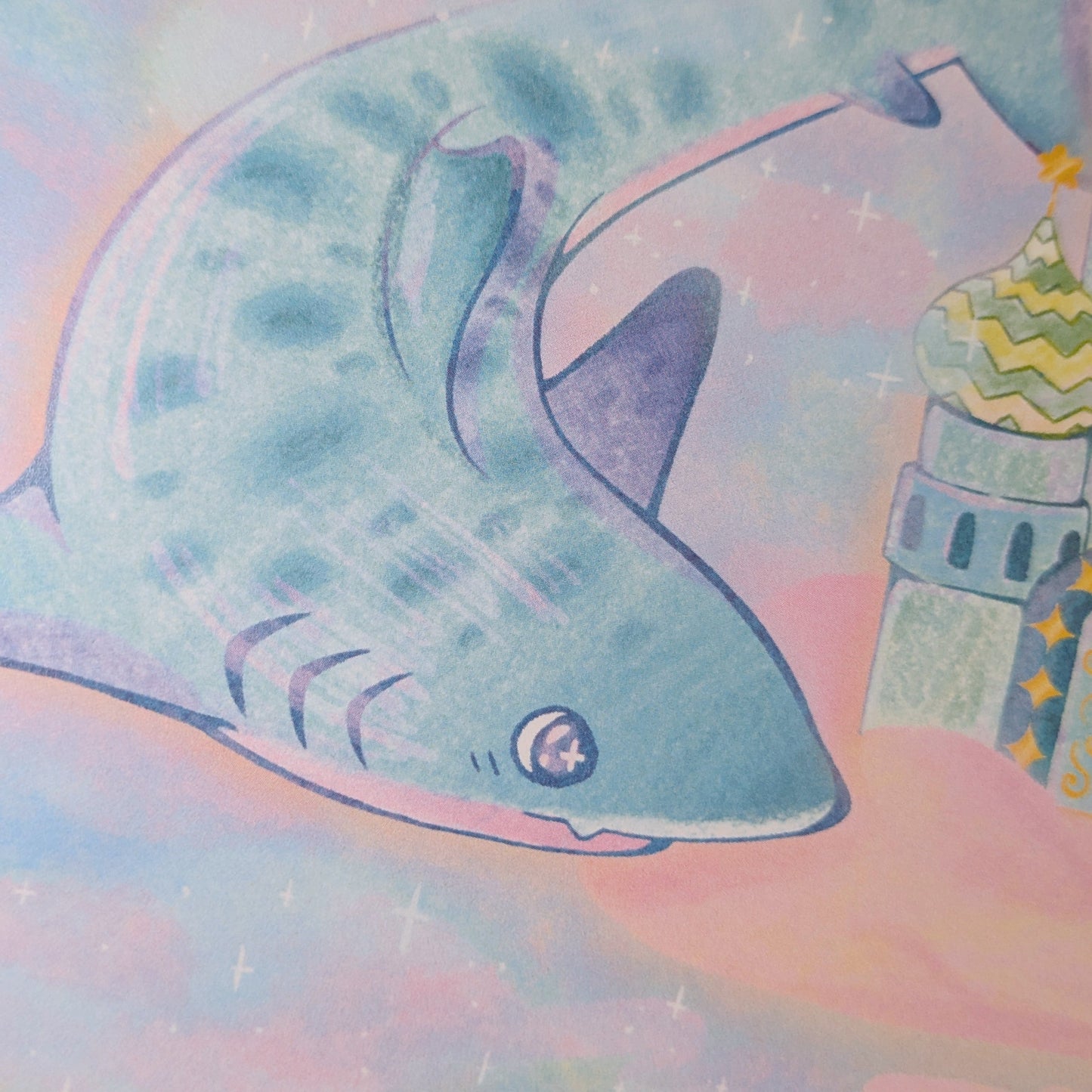 Print Château de Requin Lilie Doigts de Fée