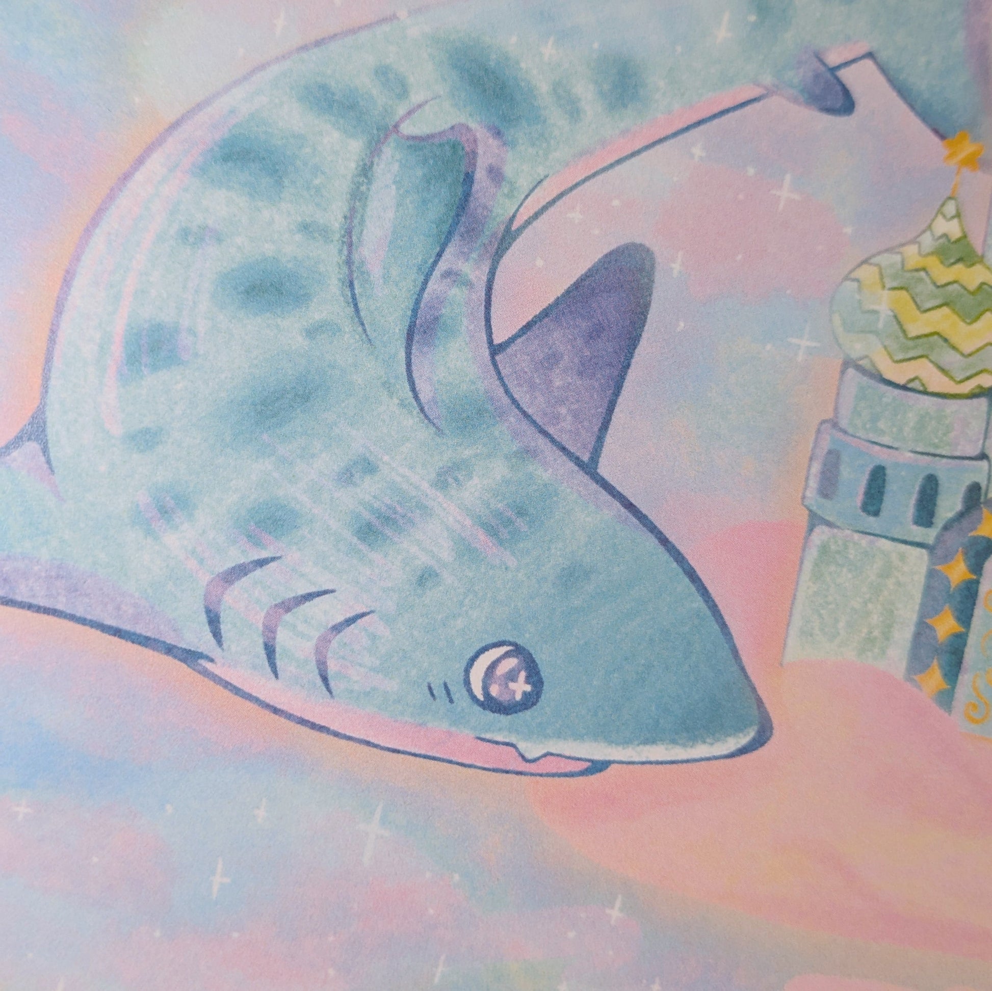 Print Château de Requin Lilie Doigts de Fée
