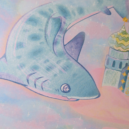 Print Château de Requin Lilie Doigts de Fée