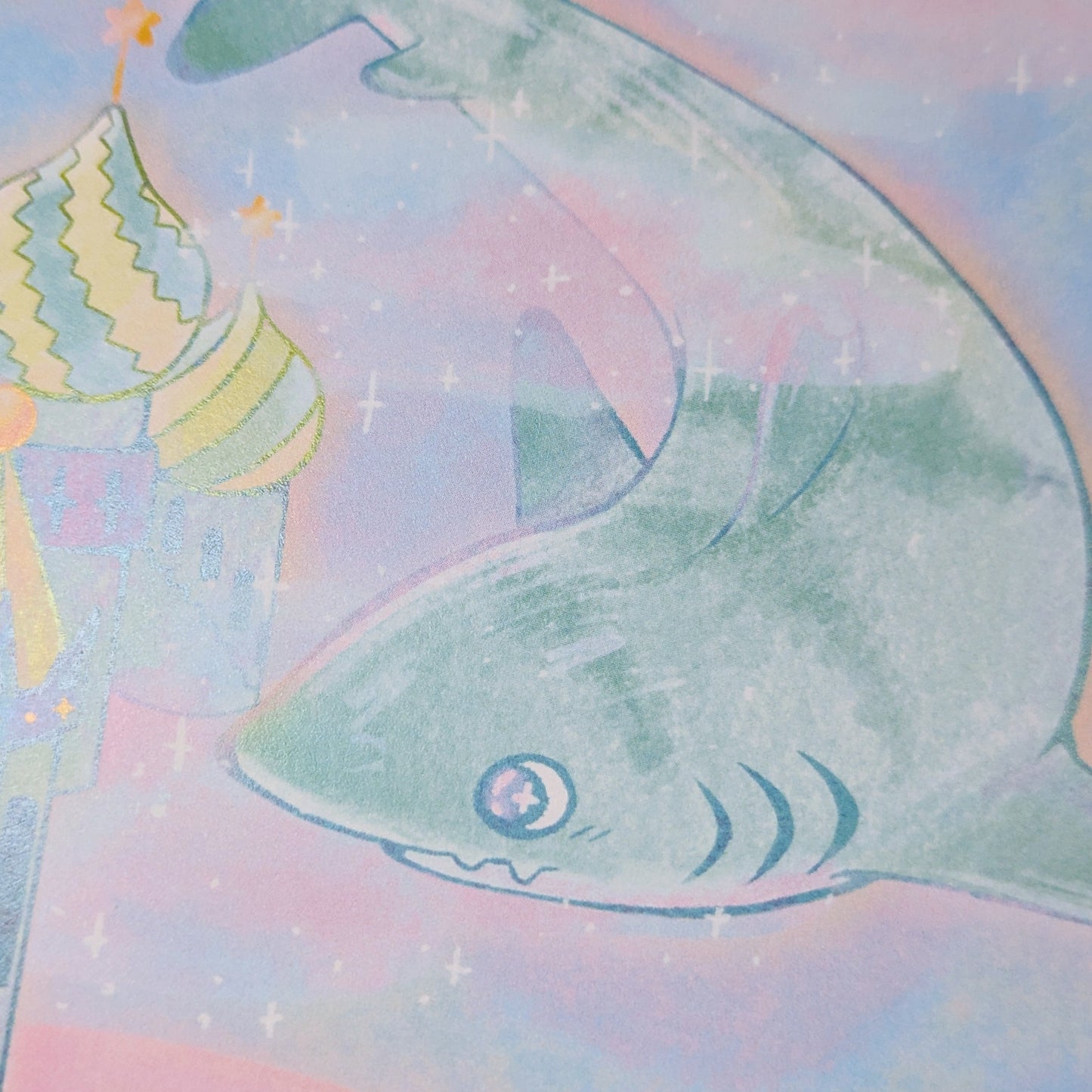 Print Château de Requin Lilie Doigts de Fée