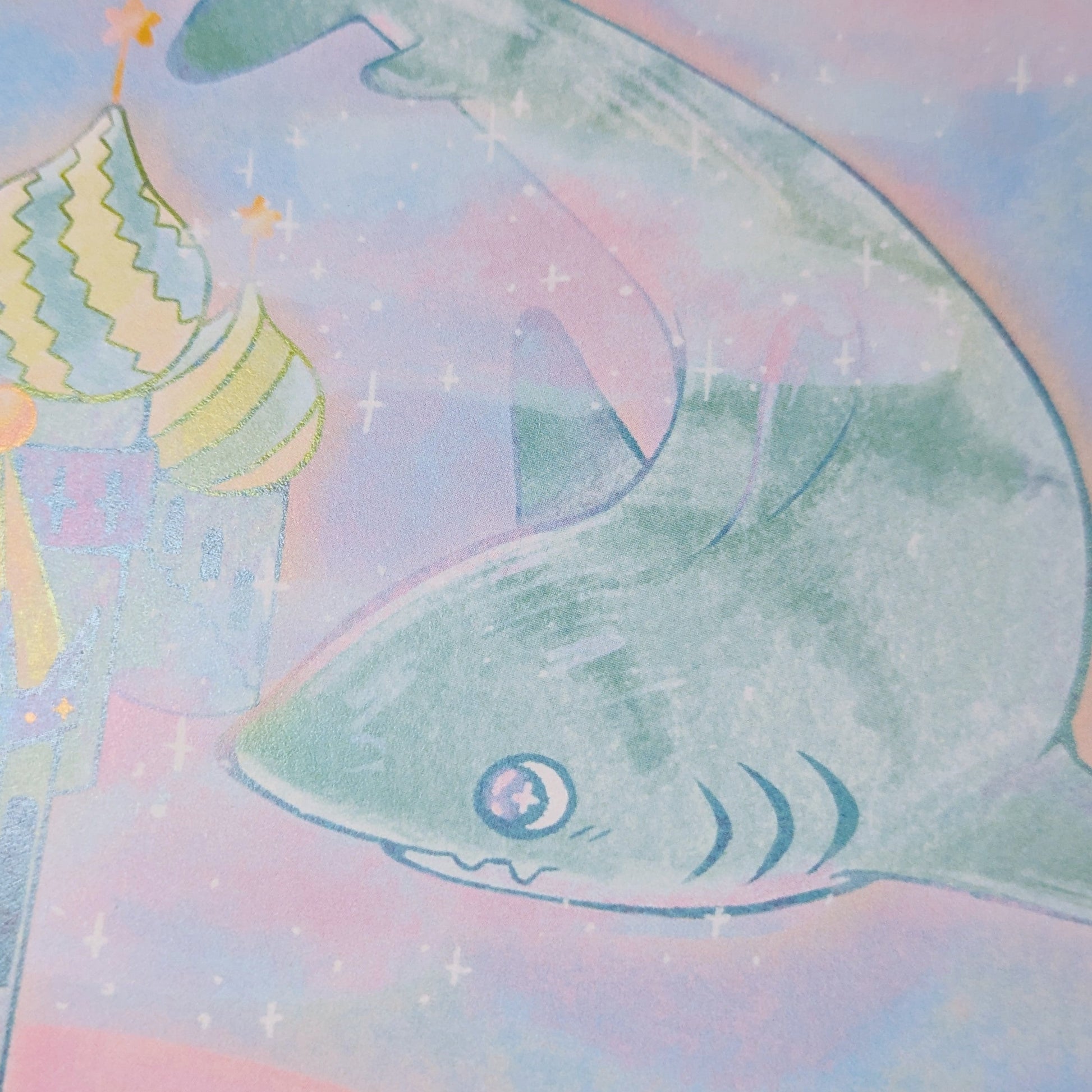 Print Château de Requin Lilie Doigts de Fée