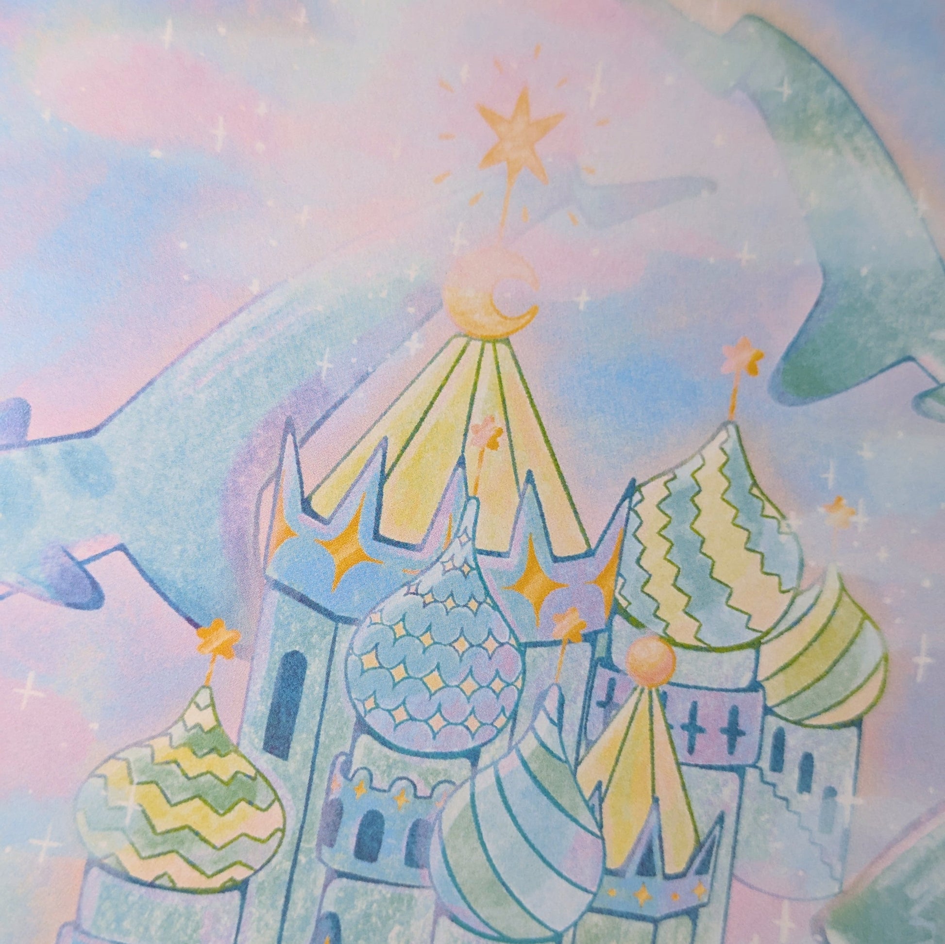 Print Château de Requin Lilie Doigts de Fée