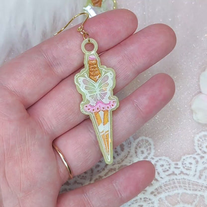 Boucles Dagues Papillons